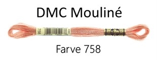DMC Mouline Amagergarn farve 758